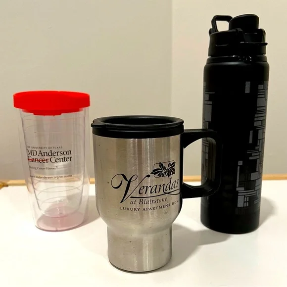 Set of 5 travel drinkware - Picture 2 of 12